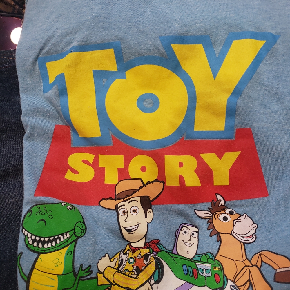 Disney Toy Story Blue and Yellow T-Shirt